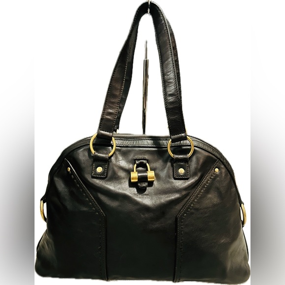 Yves Saint Laurent Handbags - Authentic YSL Leather Handbag - Vintage